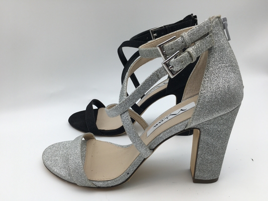 SGS Leather Open Toe Sandals Women'S Single Strap Sandals With YKK Nylon Zipper
