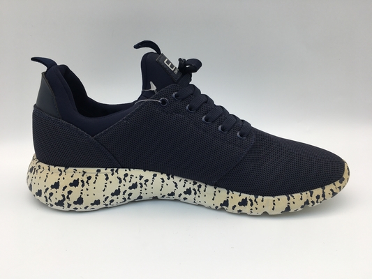 Custom Casual Non Slip Athletic Shoes Black Womens Breathable Tennis Shoes