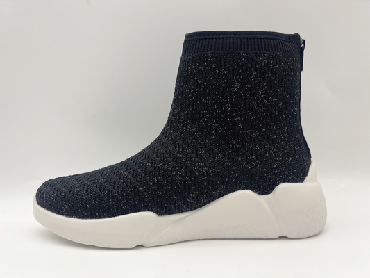 Slip Resistant Comfortable Work Shoes High Tops With One Unit Rubber Outsole