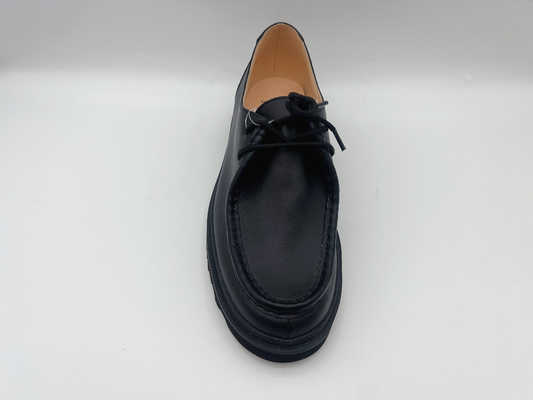 Custom Black Flat Shoes Womens Waterproof Non Slip Work Shoes