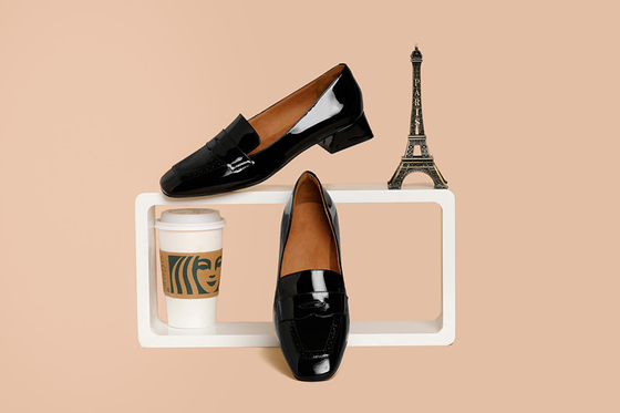 2cm Low Heel Women Pumps Shoes Comfortable Soft Patent Leather Shoes