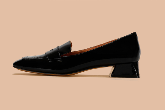 2cm Low Heel Women Pumps Shoes Comfortable Soft Patent Leather Shoes