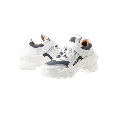 Women'S White Daddy Shoes Non Slip Athletic Casual Shoes