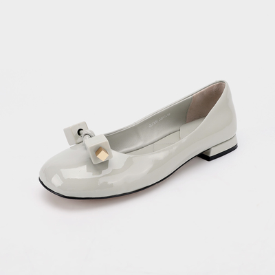 Soft And Comfortoble Flat Office Shoes , Womens Genuine Leather Flat Shoes