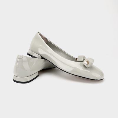 Soft And Comfortoble Flat Office Shoes , Womens Genuine Leather Flat Shoes