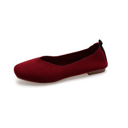 Wholesale Breathable Fashion Low Heel Loafers Women Elegant Flat Dress Shoes For Ladies