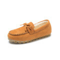 Flat Beef Tendon Plus Velvet Casual Ladies Cotton Shoes Lazy