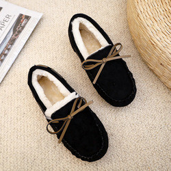 Autumn And Winter Pregnant Plus Size Shoes , Thick Plush Warm Cotton Soft Bottom Shoes