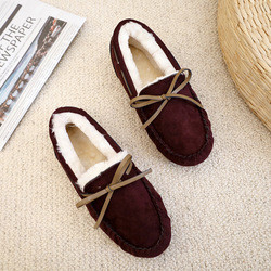 Autumn And Winter Pregnant Plus Size Shoes , Thick Plush Warm Cotton Soft Bottom Shoes