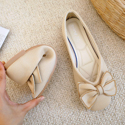 Soft Soled Knitted Casual Walking Shoes , Lightweight Comfortable Flat Sandals