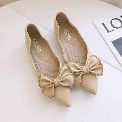 Summer Toe Suede Flats Shoes , Women Comfort Loafers Fashion Flat Casual Shoes