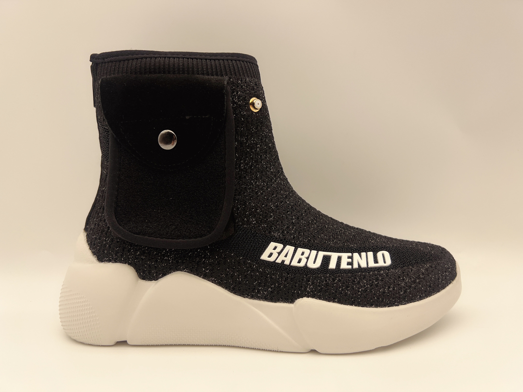 Slip Resistant Comfortable Work Shoes High Tops With One Unit Rubber Outsole